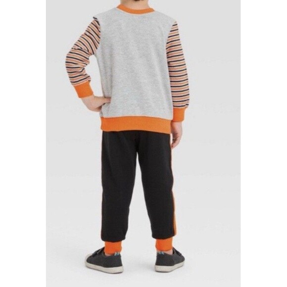 2T Toddler Boys' Bluey and Bingo Halloween Top and Bottom Set Grey - Picture 2 of 5